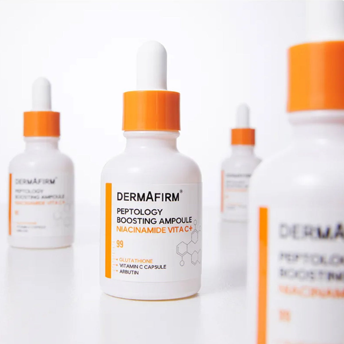 DERMAFIRM Peptology Boosting Ampoule Niacinamide Vita C+ 30ml