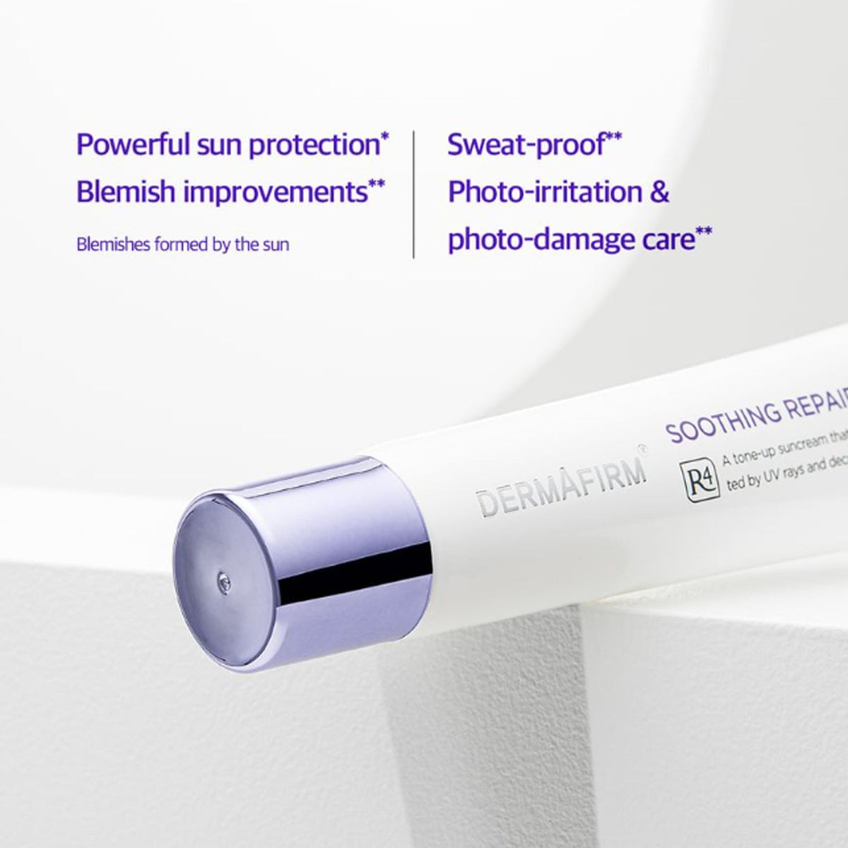 DERMAFIRM Soothing Repair Toning Sun Cream R4 40g