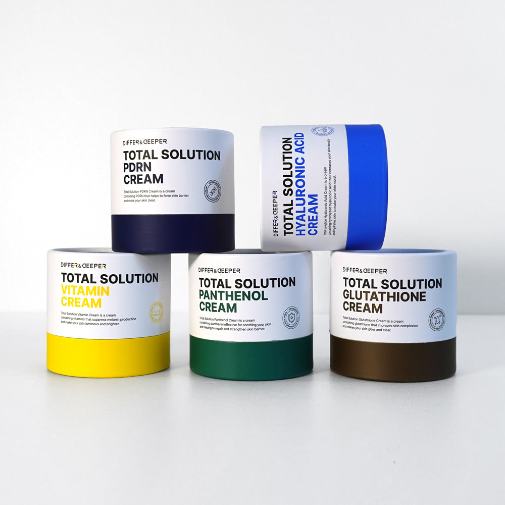 DIFFER&DEEPER Total Solution Hyaluronic Acid Cream 70g