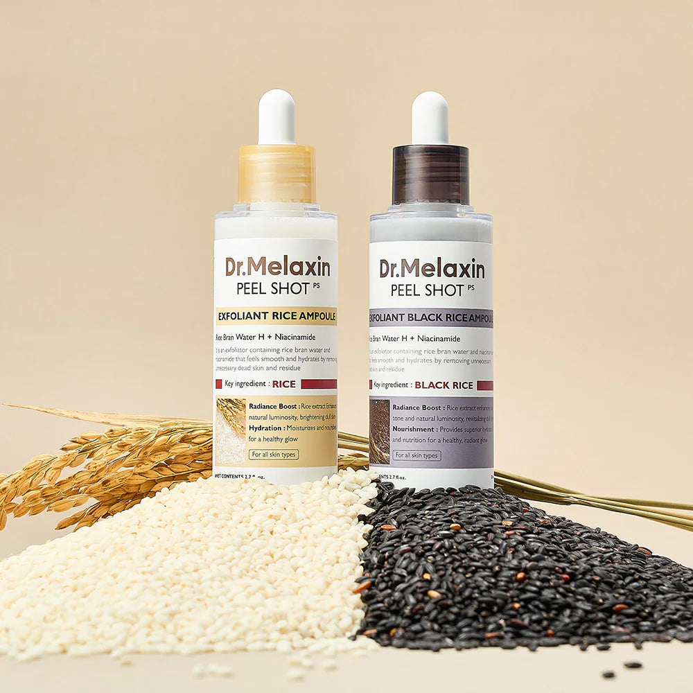 [Editor's Pick] Dr.Melaxin Peel Shot Glow Black Rice Ampoule 80ml