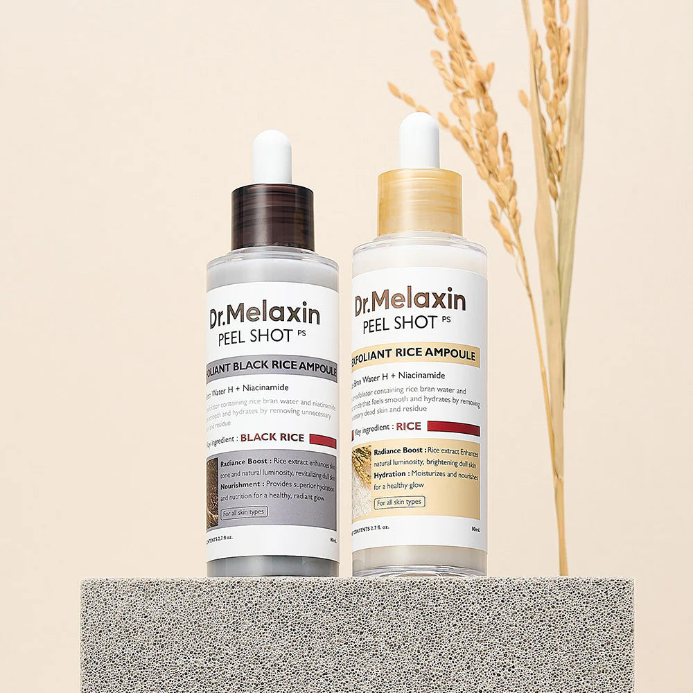 [Editor's Pick] Dr.Melaxin Peel Shot Glow Black Rice Ampoule 80ml