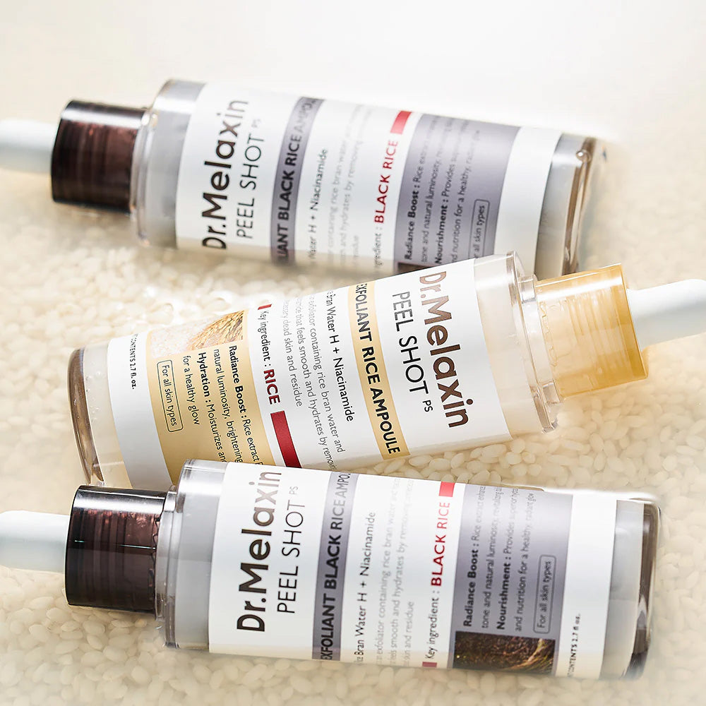[Editor's Pick] Dr.Melaxin Peel Shot Glow Black Rice Ampoule 80ml