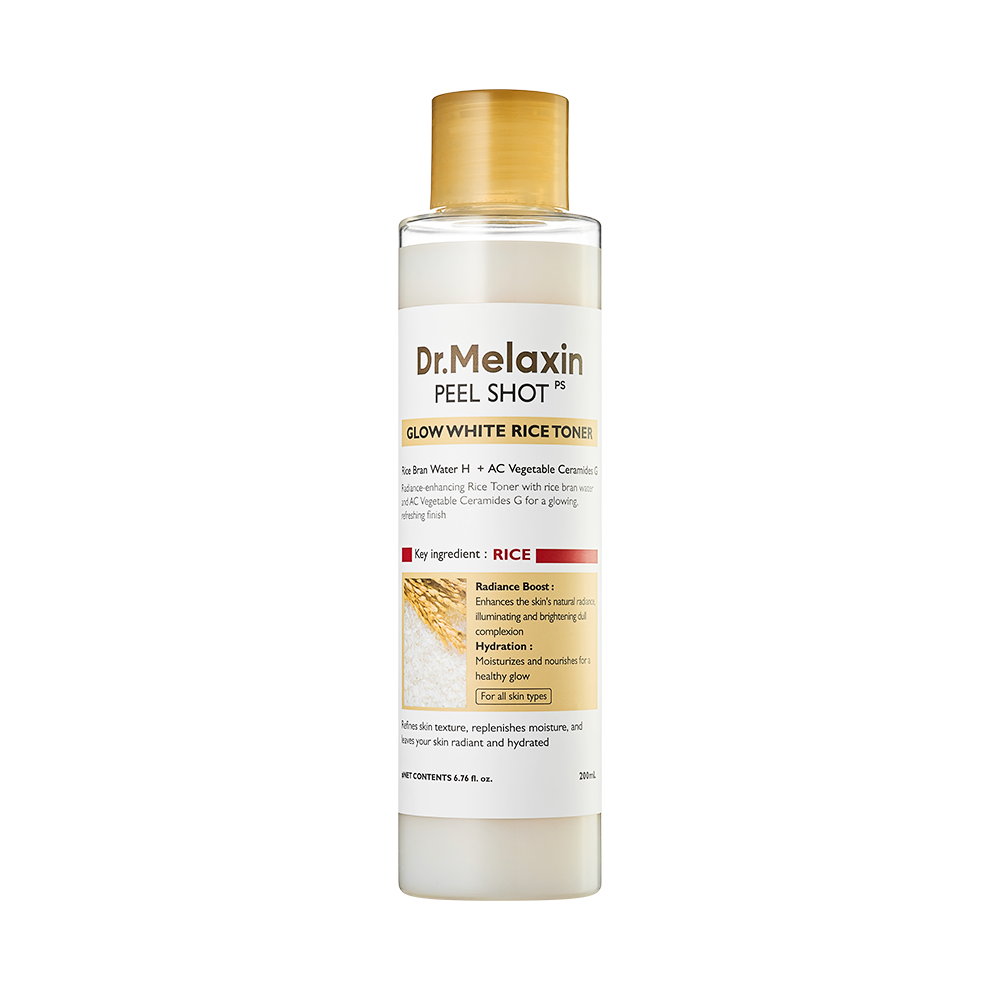 Dr.Melaxin Peel Shot Glow Rice Toner 200ml