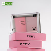 Compact 8.2g FEEV Hyper-Fit Color Cheek for a radiant look.