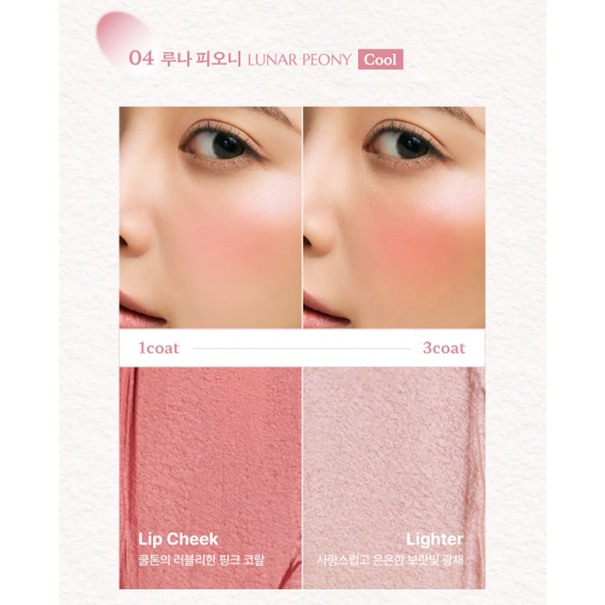 FIT YOUR SKIN Lip Cheek Hidden Lighter 5 Shades