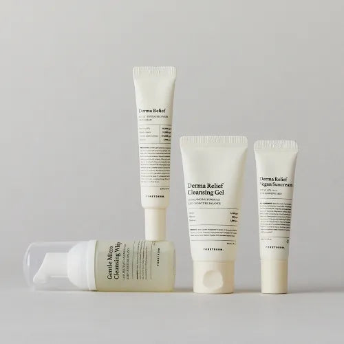 FORETDERM. Derma Relief Line Travel 4-Piece Kit
