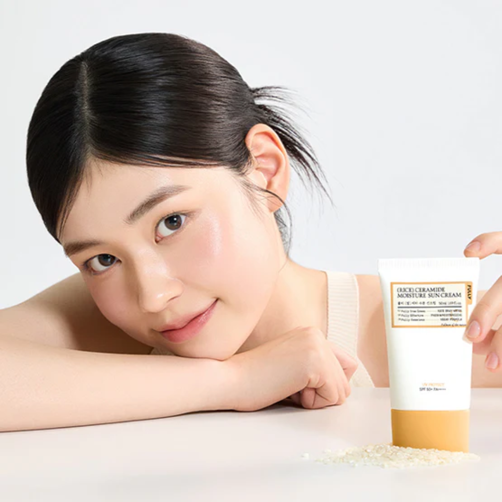 FULLY Rice Cera Moisture Sun Cream SPF50+ PA++++ 50ml