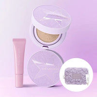 [Gift Packaging] JUNG SAEM MOOL Essential Skin Nuder Cushion with Refill plus Metal Serum Gloss (with Purple Fur Pouch plus Ampoule Sun 5ml Gift)