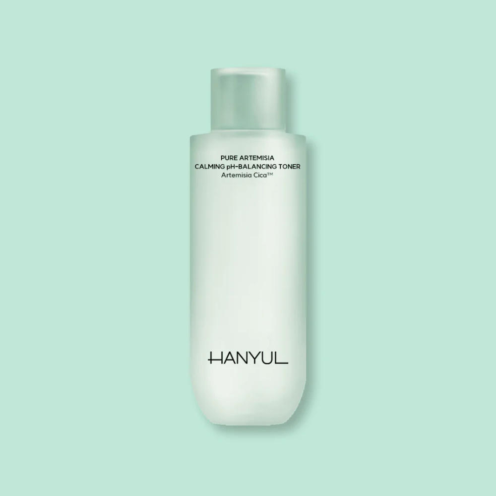 HANYUL Pure Artemisia Watery Calming Toner 150ml + Fluid 125ml Set