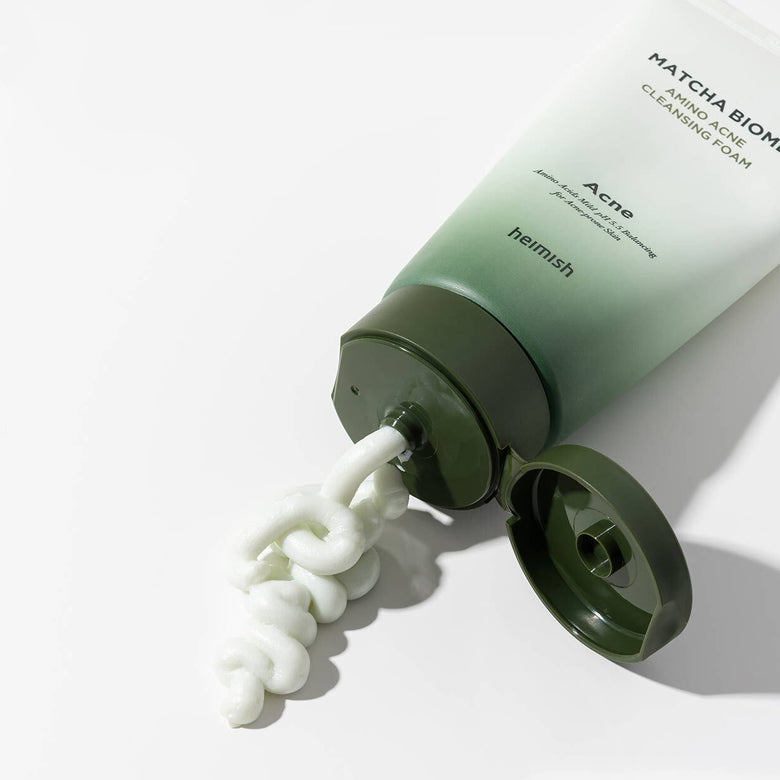HEIMISH Matcha Biome Amino Acne Cleansing Foam 150g - DODOSKIN
