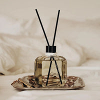 HOTEL DAWSON Late Checkout Room Diffuser (250ml) - Soapy Floral Scent (Main Diffuser + Fur Coaster + 5 Reed Sticks Set)