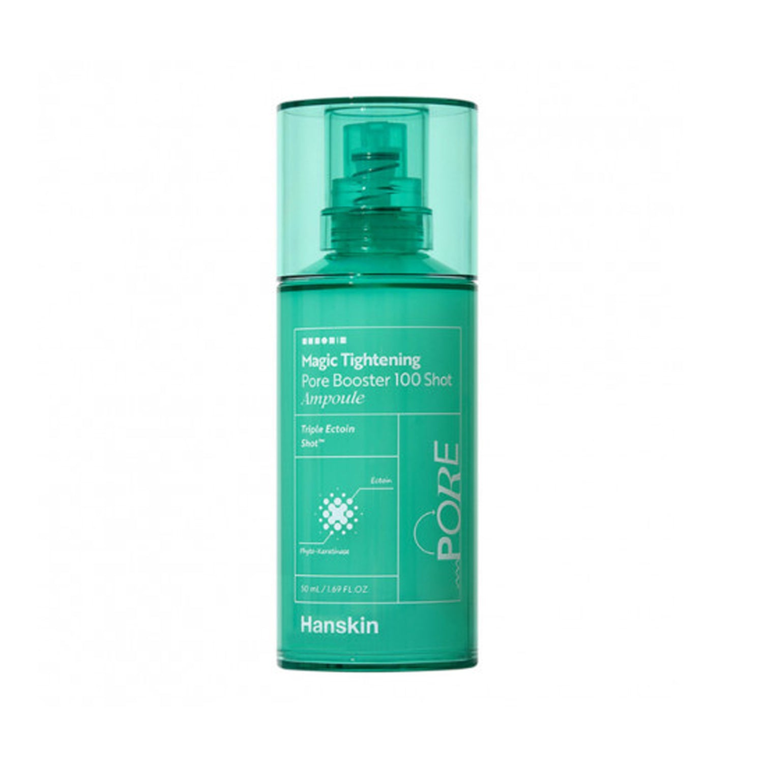 Hanskin Magic Tightening Pore Booster 100 Shot Ampoule 50ml