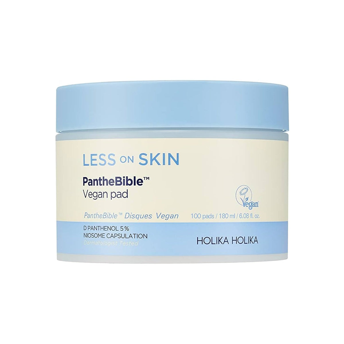 Holika Holika Less On Skin PantheBible Vegan Pad (100 sheets)