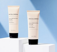 INCELLDERM Aqua Protection Sun Gel SPF50 PA++++ - a Lightweight, gel-like texture for quick absorption