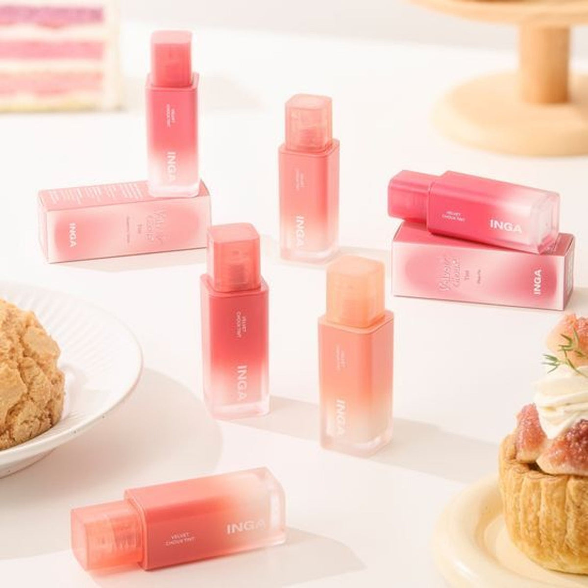INGA Velvet Choux Tint 4.5g 6 Colors
