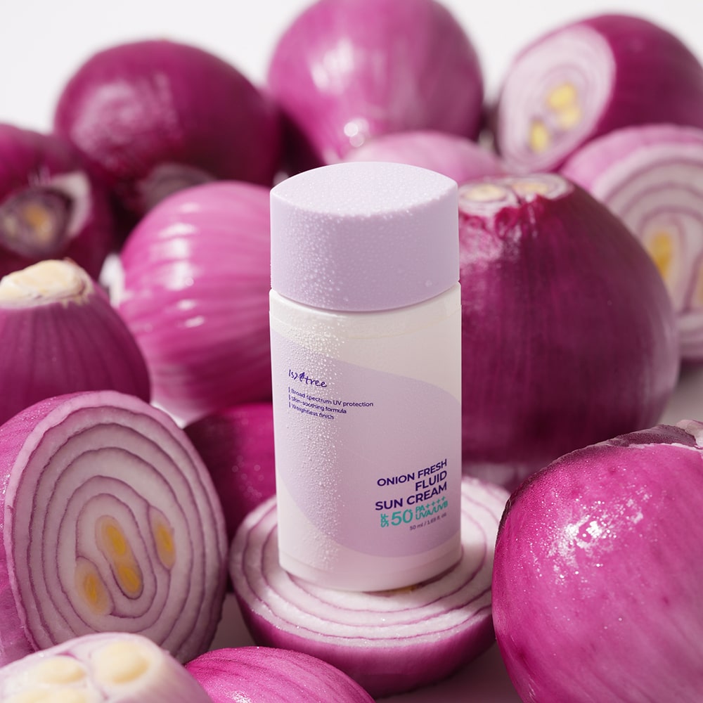 Isntree Onion Fresh Fluid Sun Cream SPF50 PA++++ 50ml