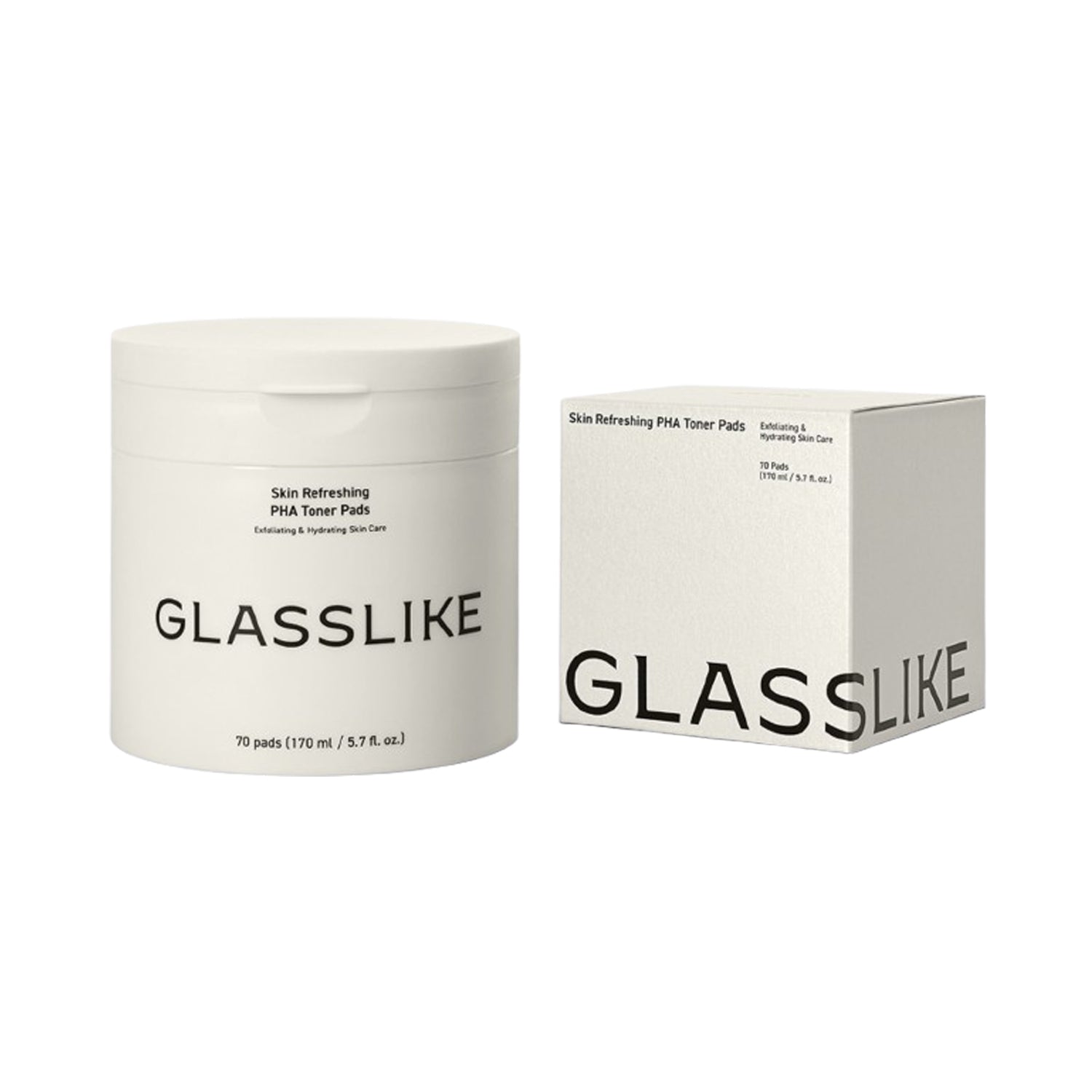 LG Pra.L Glasslike Skin Refreshing PHA Toner Pad 170ml (70pads)