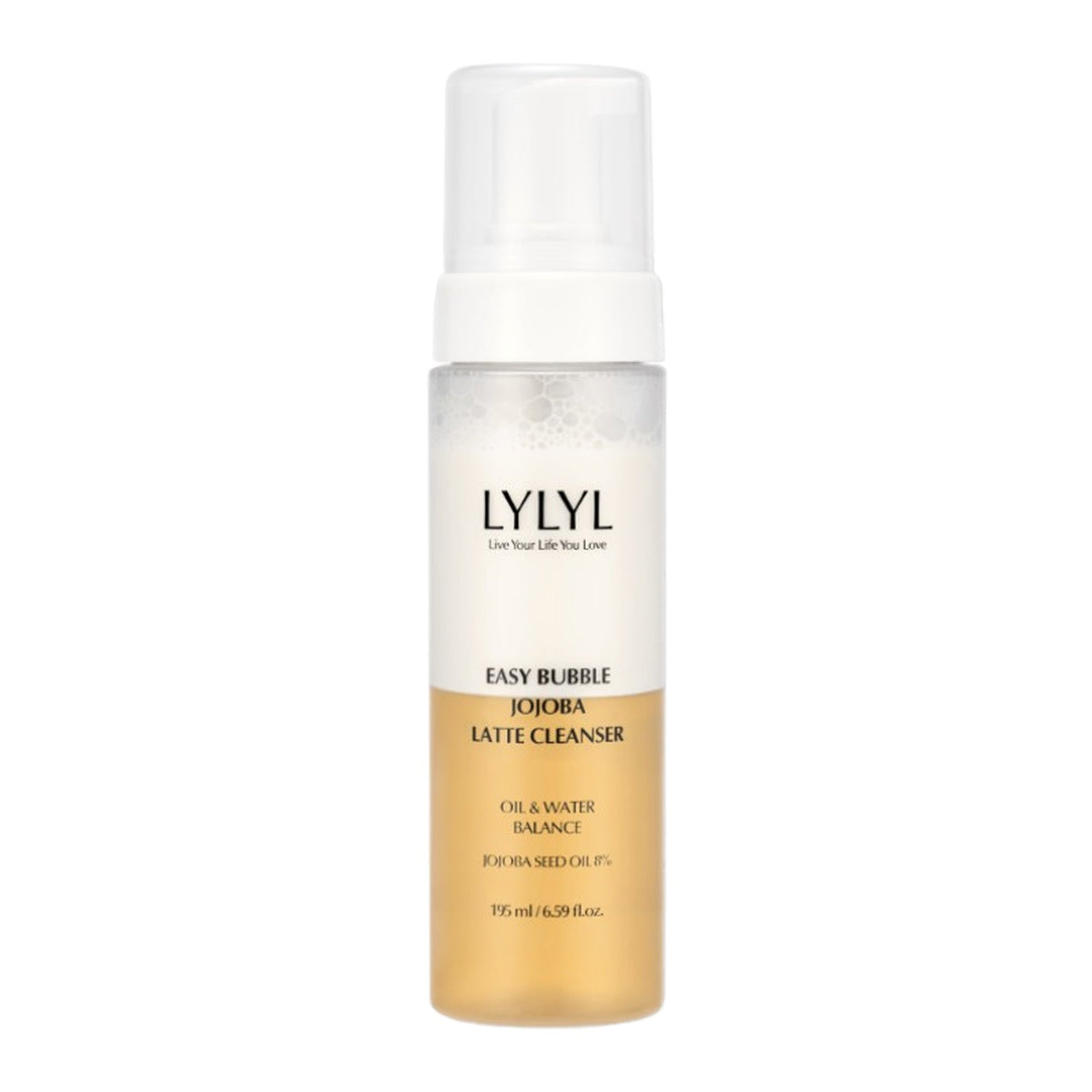 LYLYL Easy Bubble Jojoba Latte Cleanser 195ml