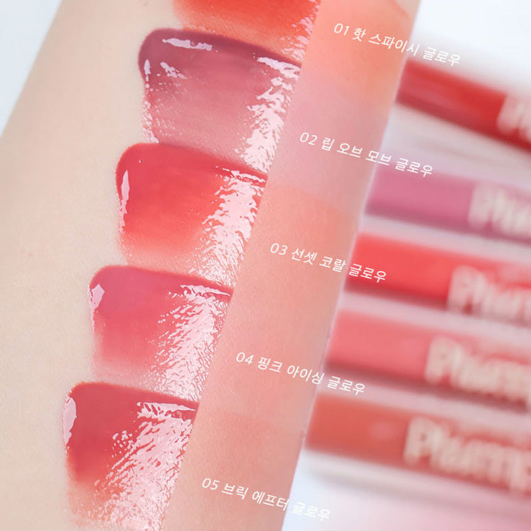 MAKEheal Plum Glow Lip Tint 4g 5 shades