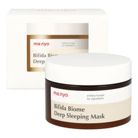 MANYO FACTORY Bifida Biome Deep Sleeping Mask is a nourishing overnight treatment designed to rejuvenate and repair your skin while you sleep.