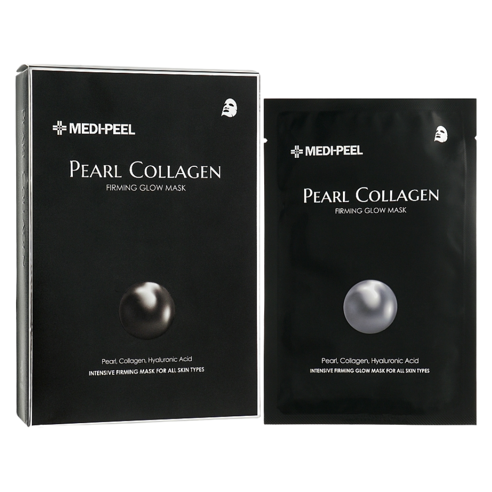 (단종)MEDI-PEEL Pearl collagen Firming Glow Mask 10ea x 25ml