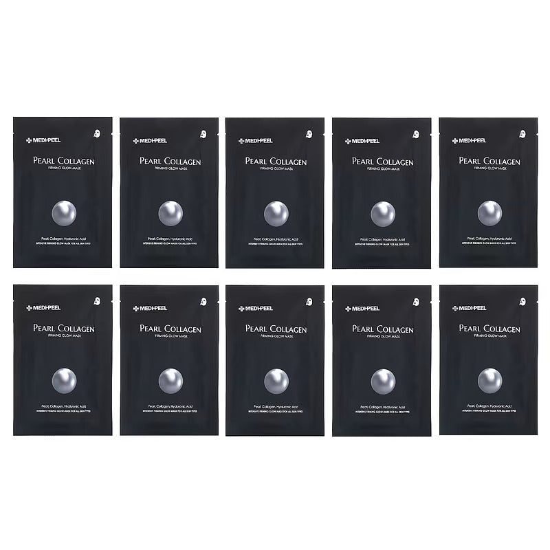 (단종)MEDI-PEEL Pearl collagen Firming Glow Mask 10ea x 25ml