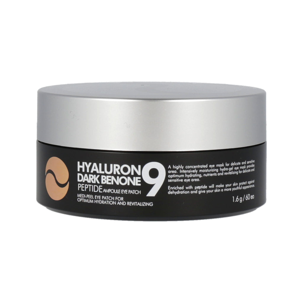 [Expiration imminen] MEDI-PEEL Hyaluron Dark Benone Peptide-9 Ampoule Eye Patch 1.6g x 60 Pads