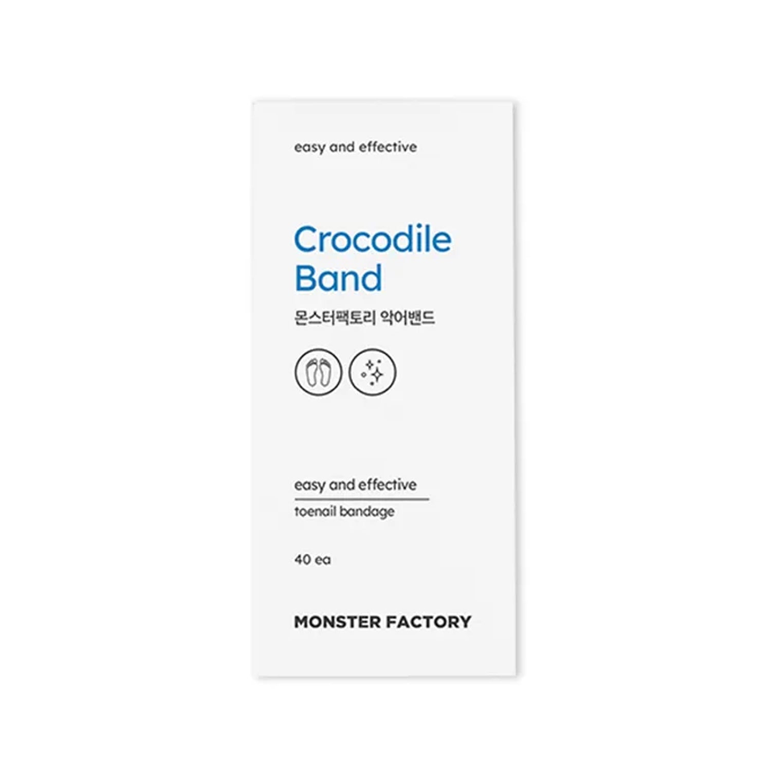 MONSTER FACTORY Crocodile Band 40ea