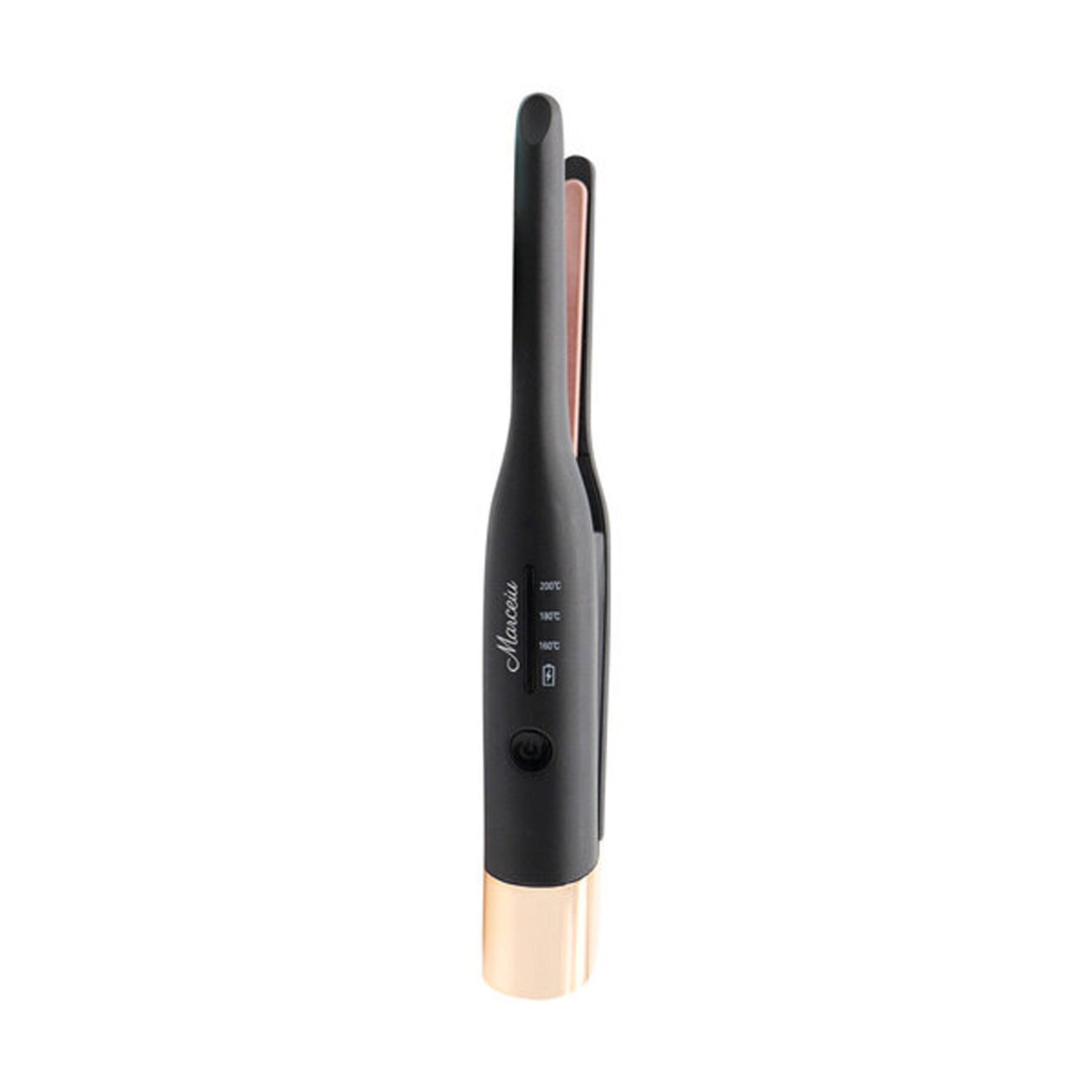 Marceiu Cordless Mini Volumizing Styler (5,000mAh Battery / Portable Iron for Bangs & Roots)