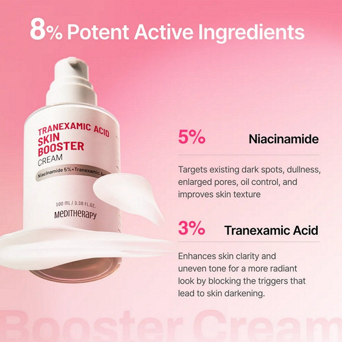 Meditherapy Tranexamic Acid Skin Booster Cream 100ml & Device Set