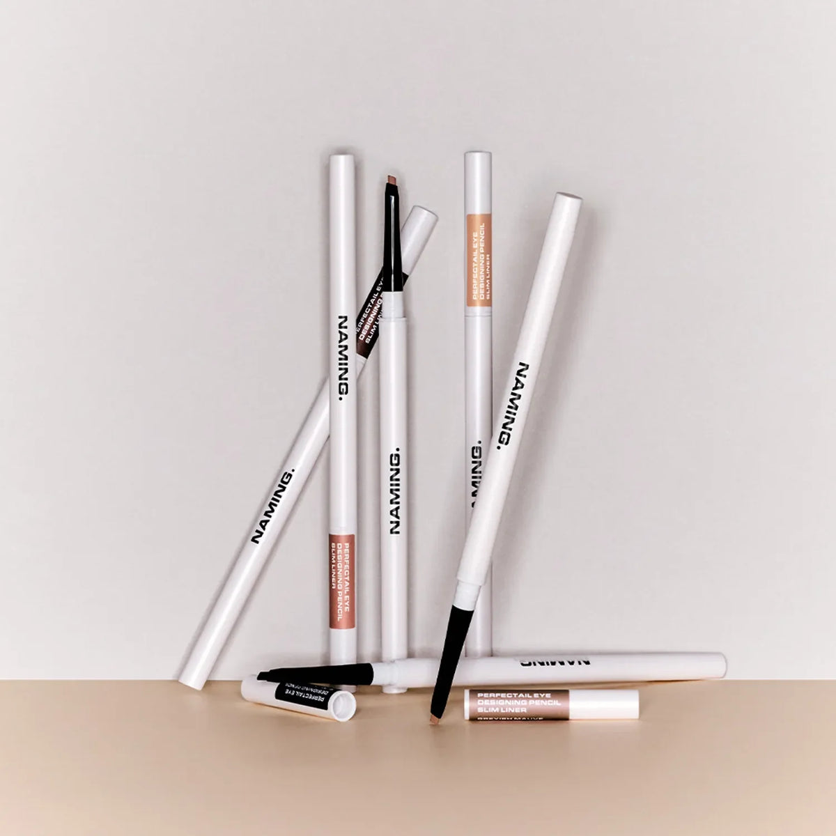 NAMING. Perpectail Eye Designing Pencil Slim Liner 0.04g (6 Colors)