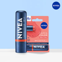 NIVEA Care & Color Lip Balm 4.8g (2 Shades)