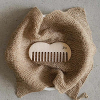 NOTDAM Bangjja Brassware Apple-Comb Scalp Gua Sha Comb with Complimentary Jeogori Gift