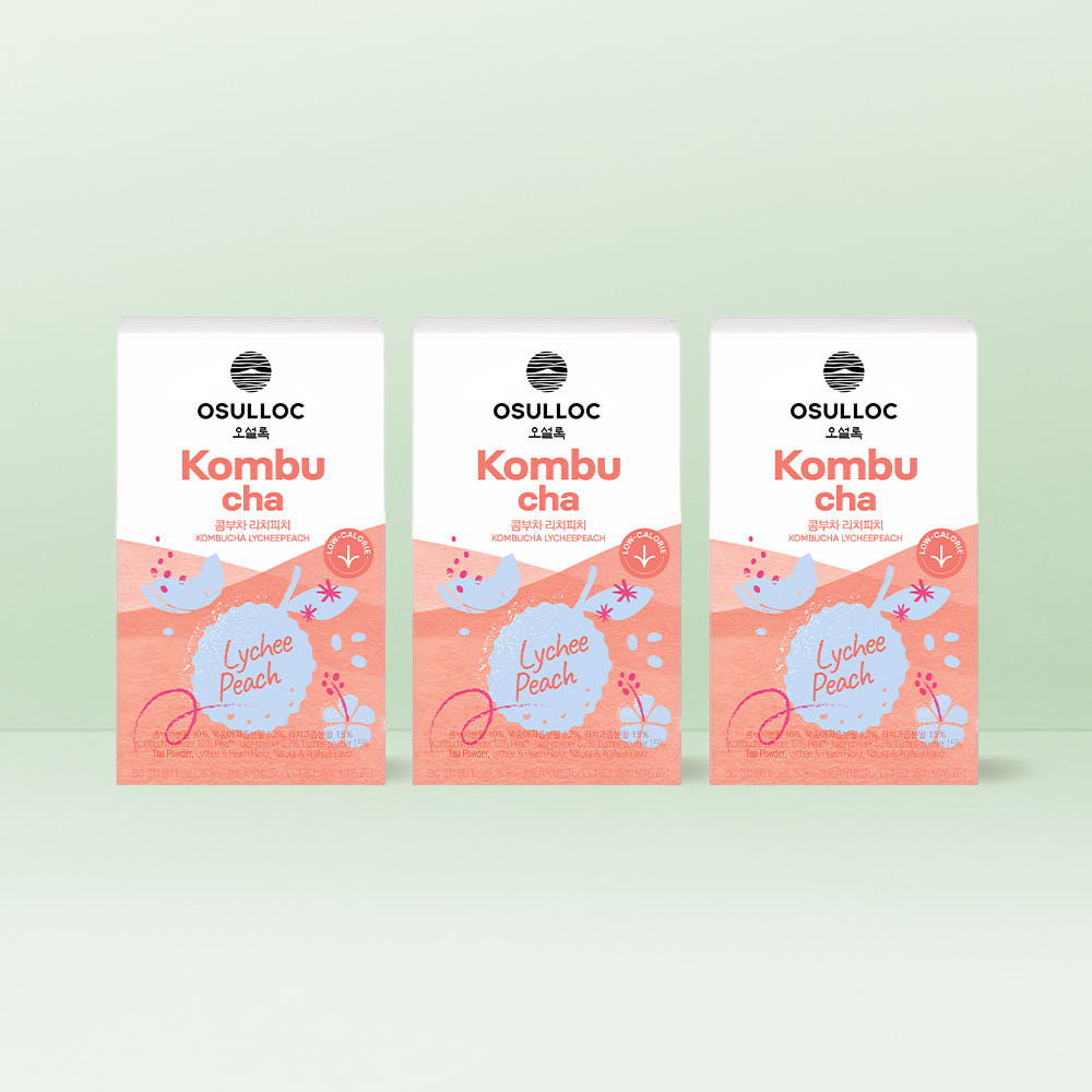 OSULLOC Kombucha 30 Sticks (3 Flavors)