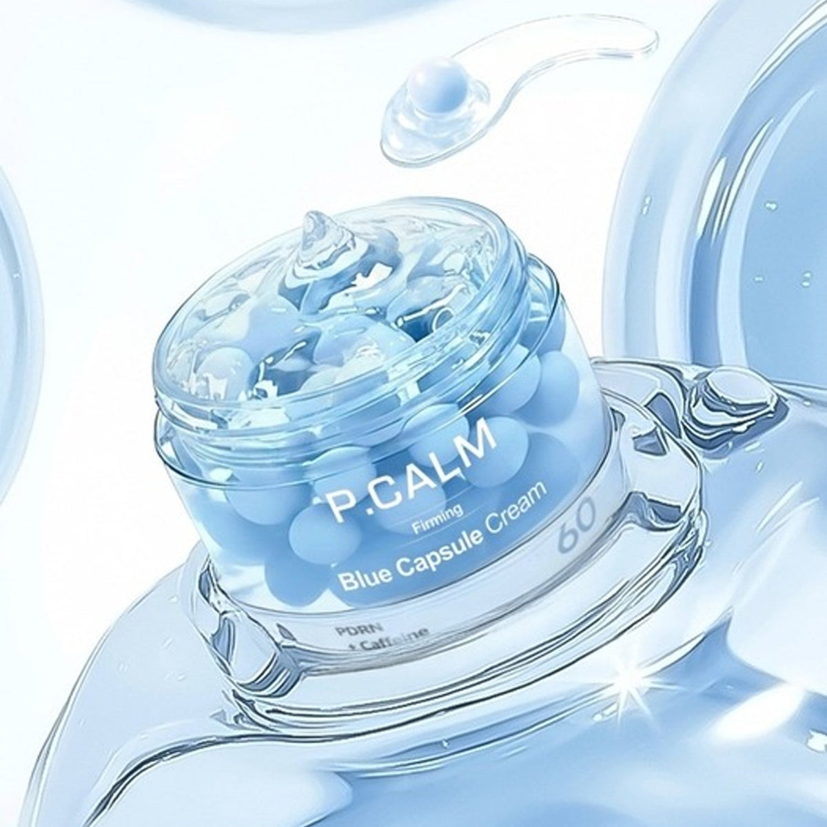 P.CALM PDRN Caffeine Blue Capsule 60 Cream 50ml