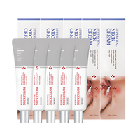 Five 30ml jars of PAUL MEDISON Supervital Neck Cream, designed for skin rejuvenation and hydration.