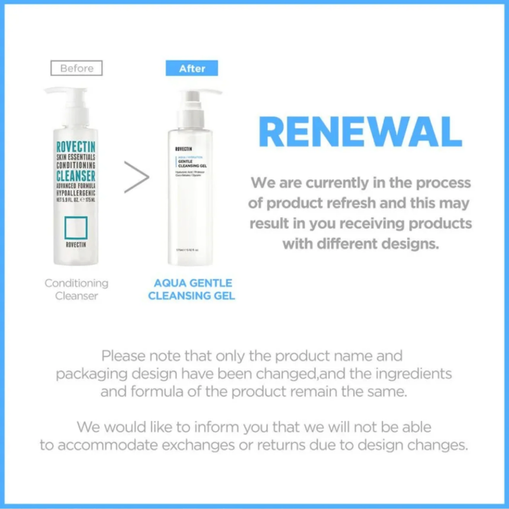 ROVECTIN Aqua Cleansing Gel 175ml