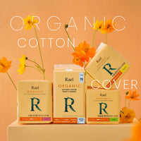 Rael Organic Cotton Cover Ultra Slim Liners 70pcs x 6 Packs