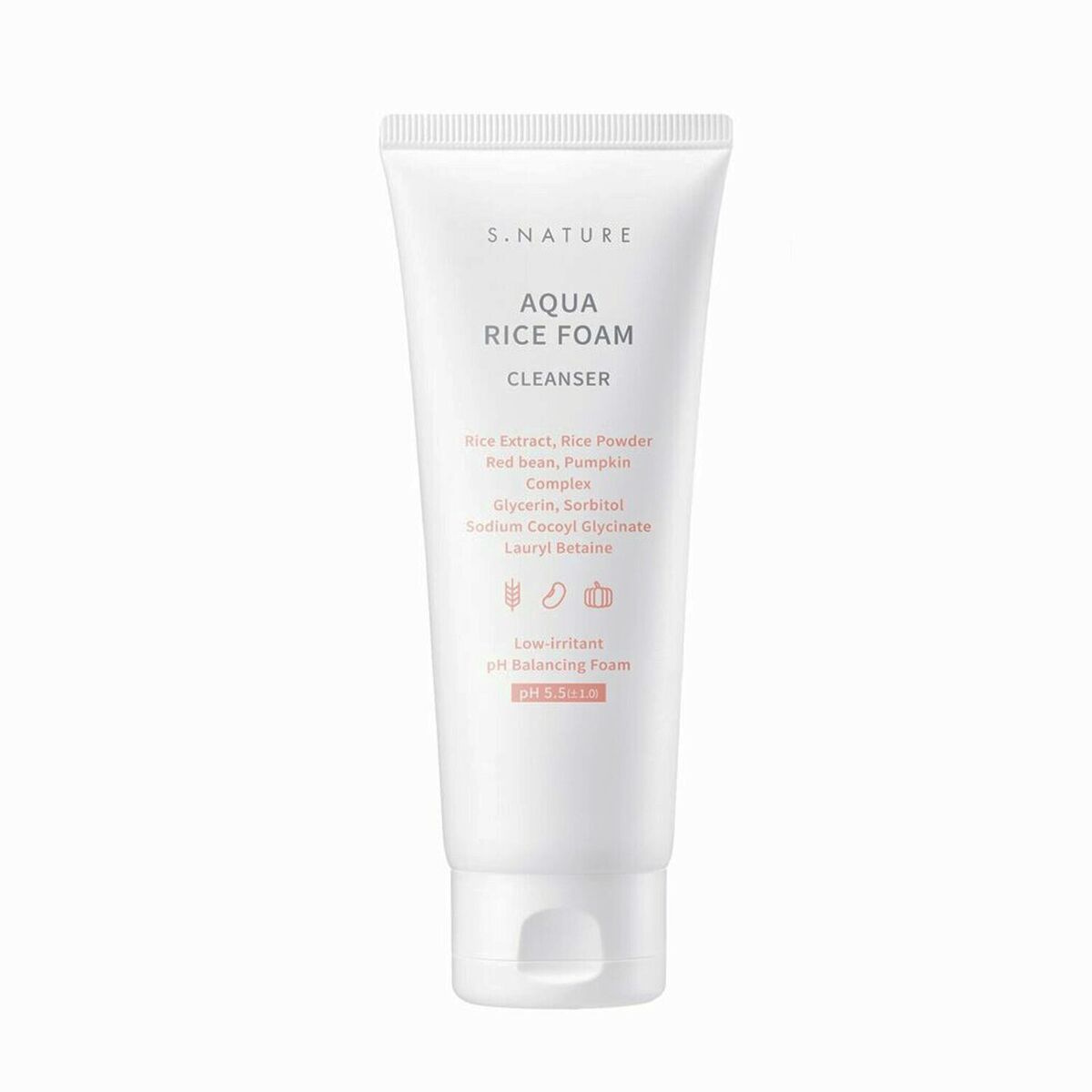 S.NATURE Aqua Rice Foam Cleanser 160ml