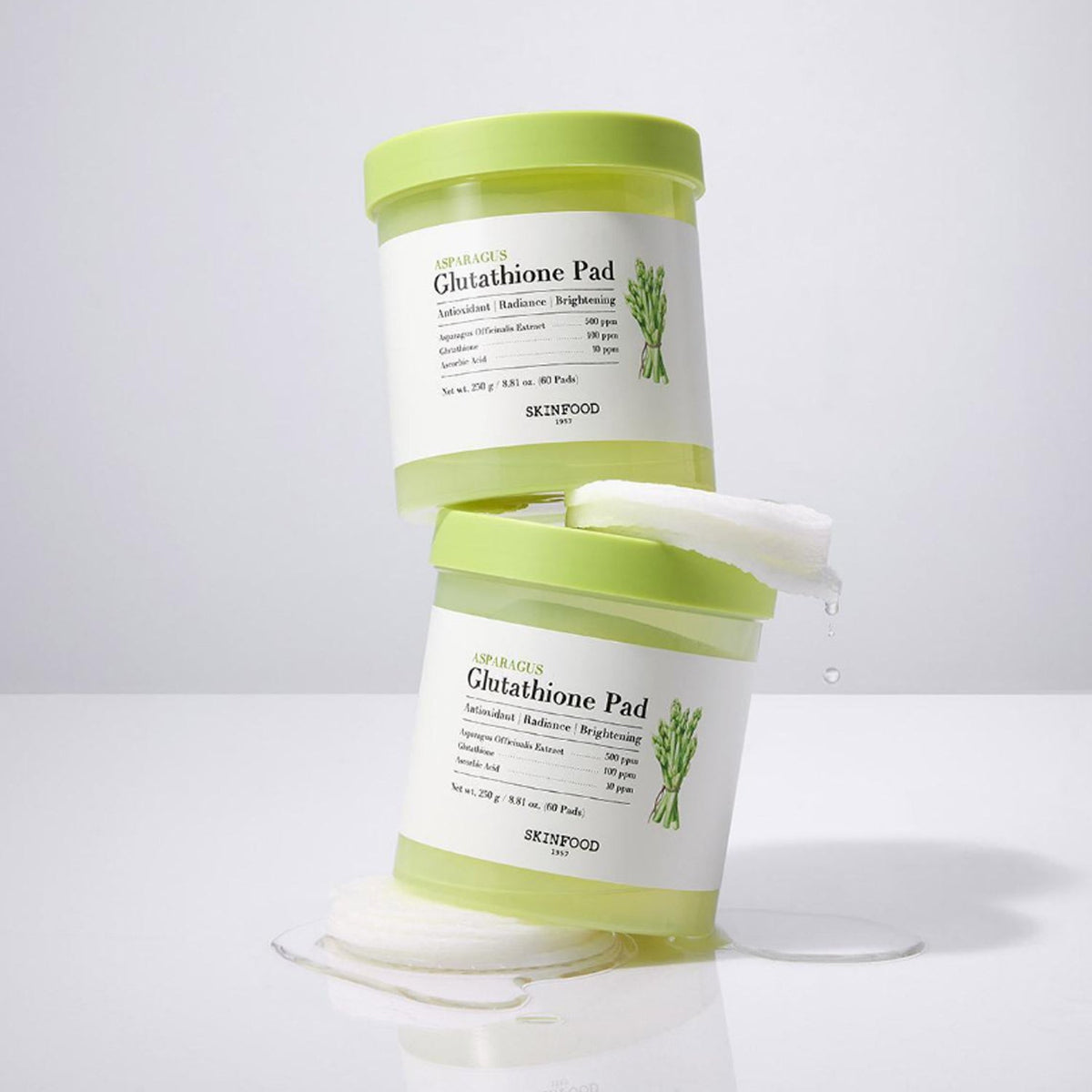 SKINFOOD Asparagus Glutathione Pads 60 sheets
