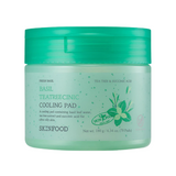 SKINFOOD Basil Tea Tree C-Nic Cooling Pad 180g (70 Sheets)