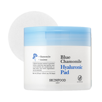 SKINFOOD Blue Chamomile Hyaluronic Pads 170ml (70 Sheets)