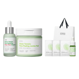 SUNGBOON EDITOR [GIFT SET] Green Tomato Deep Shot Ampoule + Pads + Ampoule (10ml) + 3 Pore Mask Packs