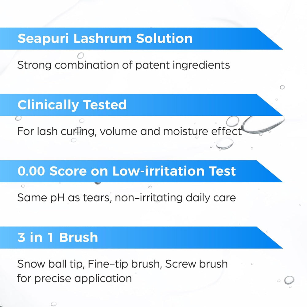 Seapuri Dr. Lashrum W+ Eyelash Ampoule 10g