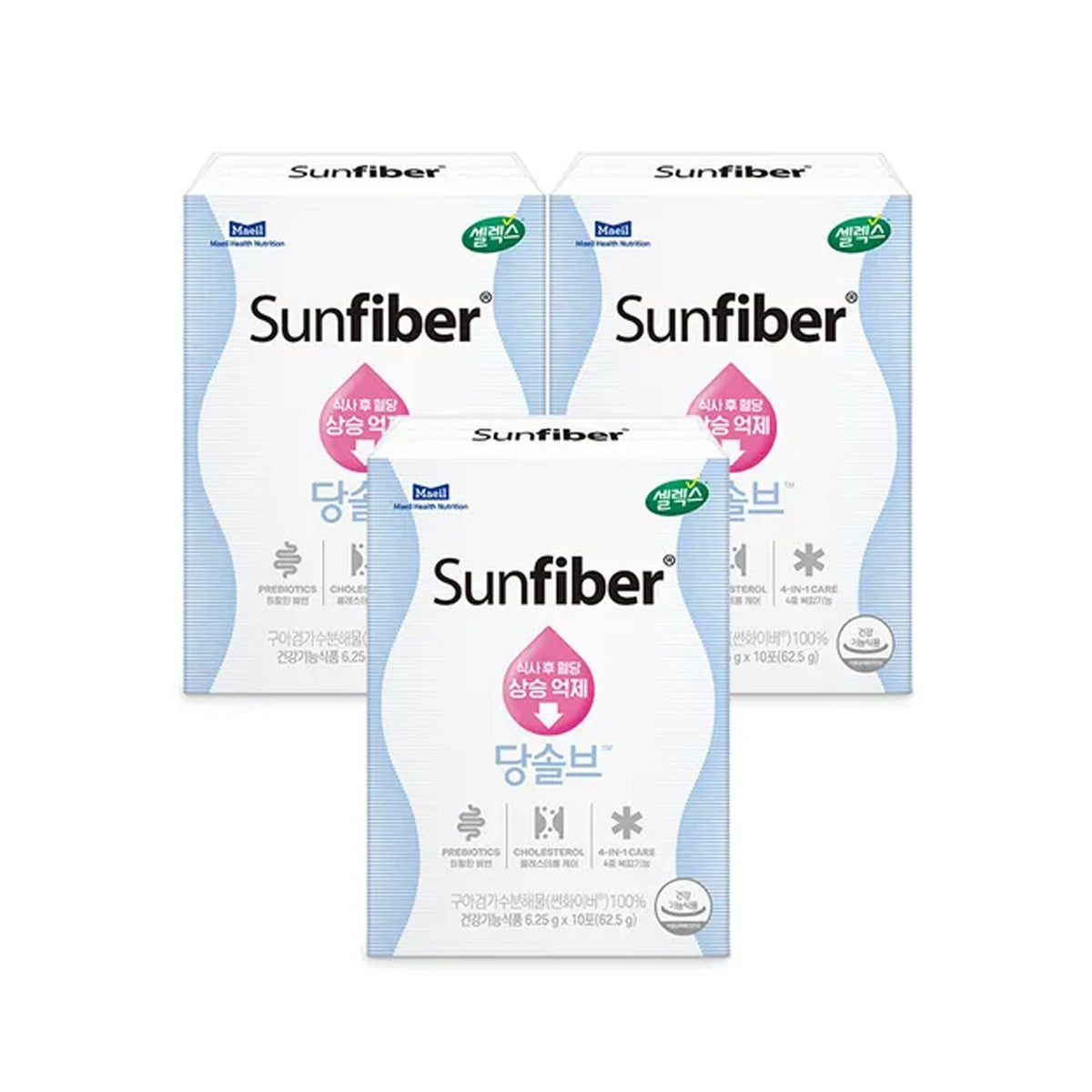 Selex Sunfiber Solv Blood Glycemic Care Stick 3 Boxes (30 Days)