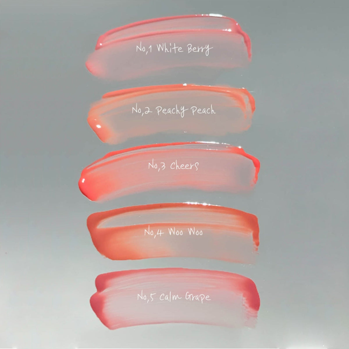 Sisua by Unleashia Berry Shot Lip Tint 3.8g 5 colors
