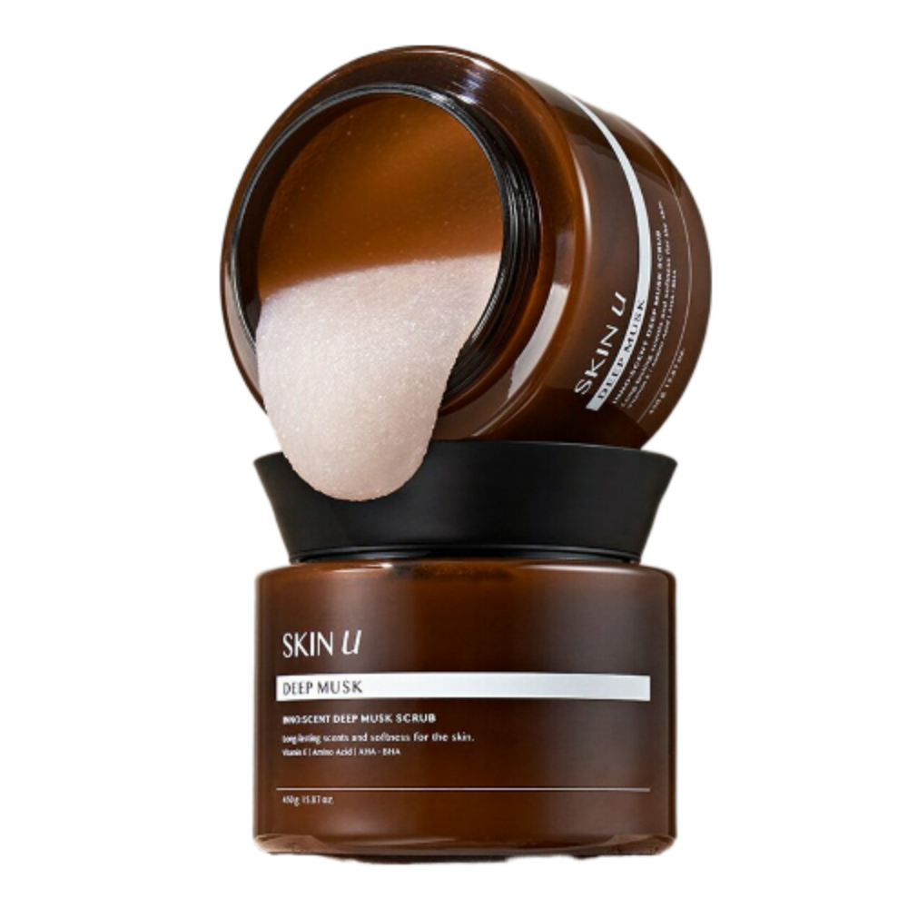 SKIN U Acne Ingrown Hair Care Scrub 450g (3 Type)