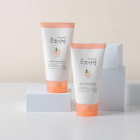 Sooncho All-in-One Cream 150g in a white container with blue label.