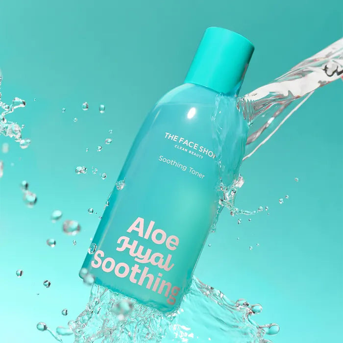 THE FACE SHOP Aloe Hyaluronic Acid Moisture Soothing Toner 250ml