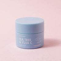 This cream combines tea tree and yuja for hydrating and soothing the skin while brightening and improving overall skin texture. 
